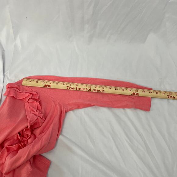 Talbots Bundle Button Down Ruffle Front Cardigan Sweaters S - Picture 10 of 11